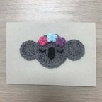 Crochet Koala 100% Recycled Greetings Card