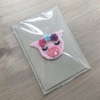 Crochet Pig 100% Recycled Greetings Card