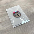 Crochet Sloth 100% Recycled Greetings Card