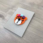 Crochet Tiger 100% Recycled Greetings Card