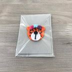 Crochet Tiger 100% Recycled Greetings Card
