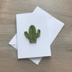 Crochet Cactus 100% Recycled Greetings Card