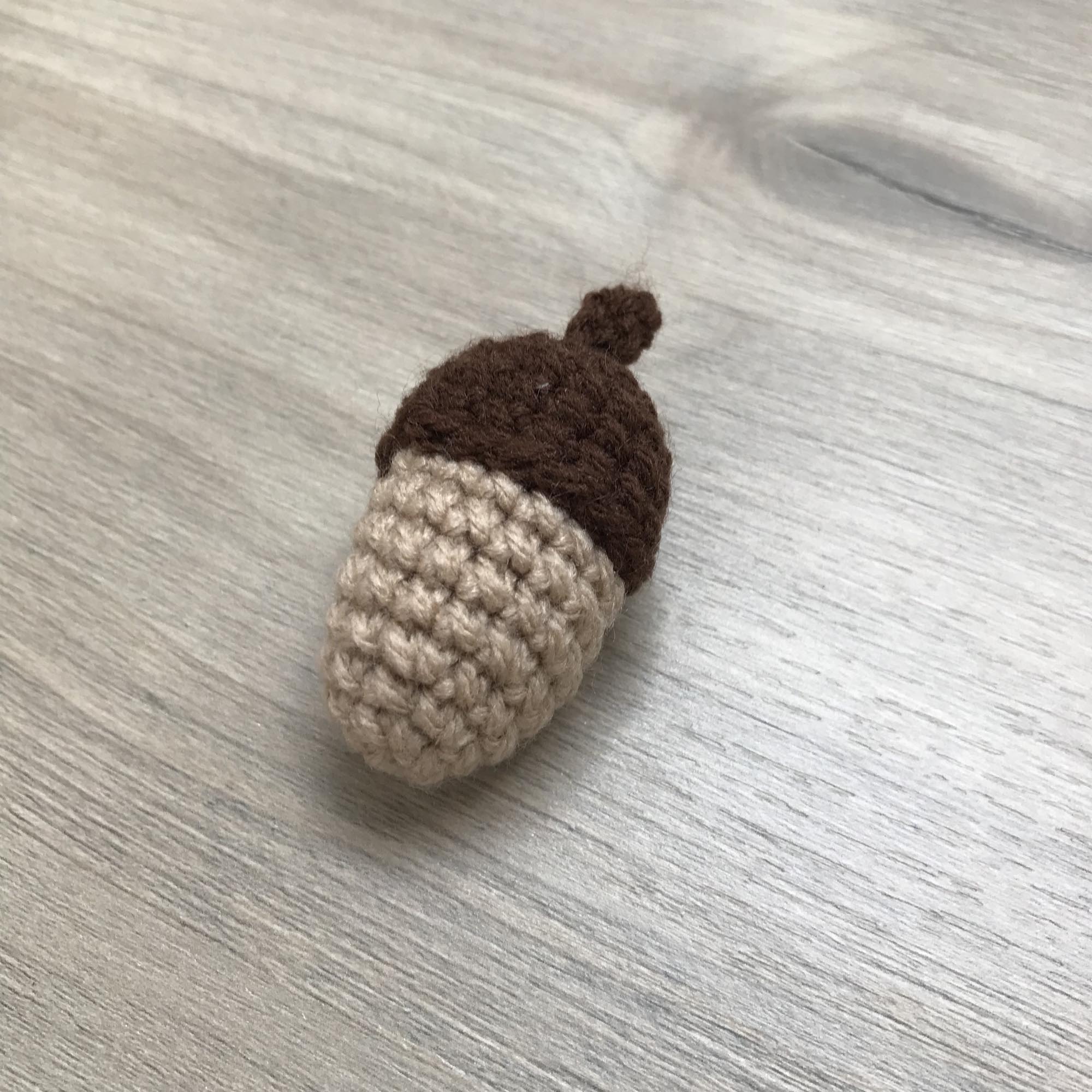 Crochet Acorn Decoration