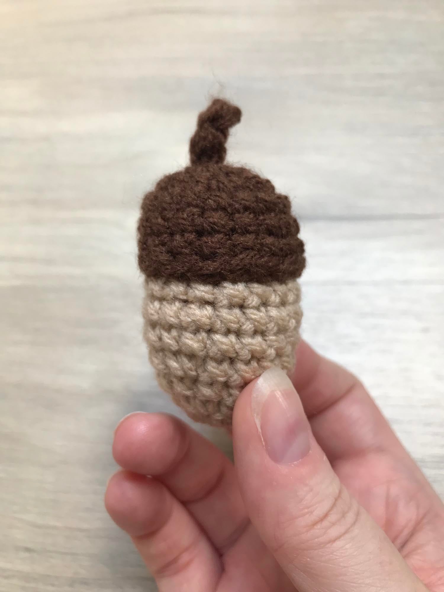 Crochet Acorn Decoration