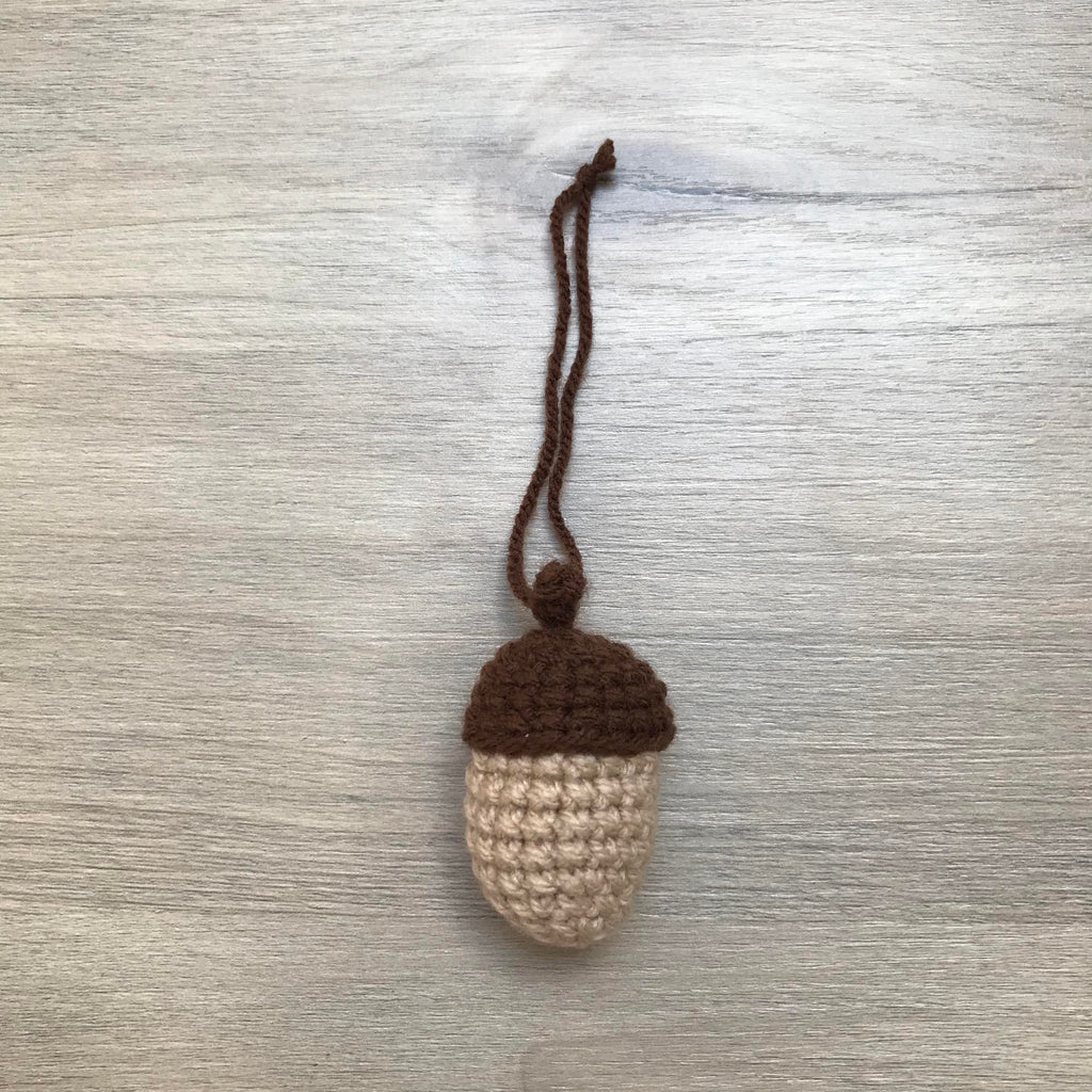 Crochet Acorn Decoration