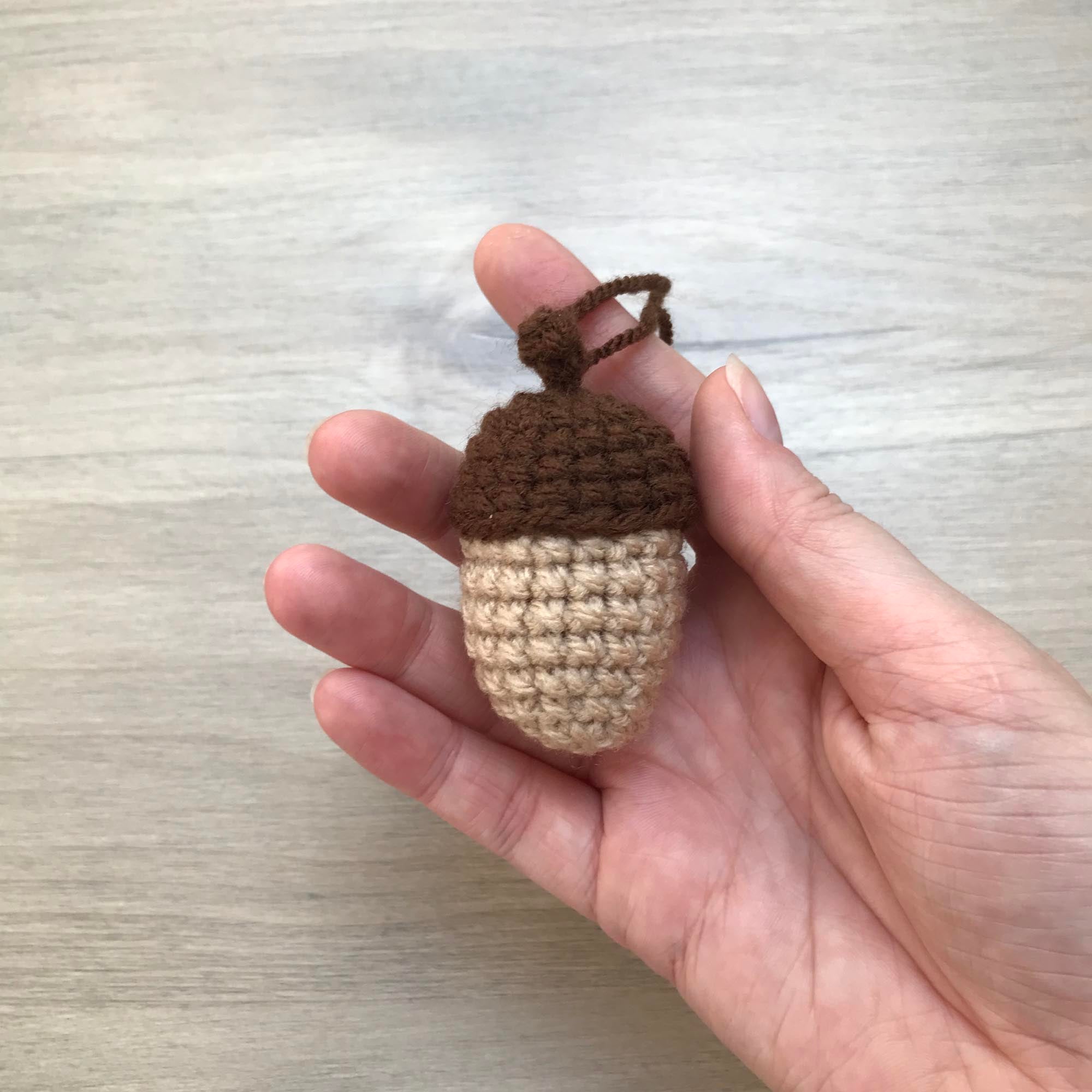 Crochet Acorn Decoration