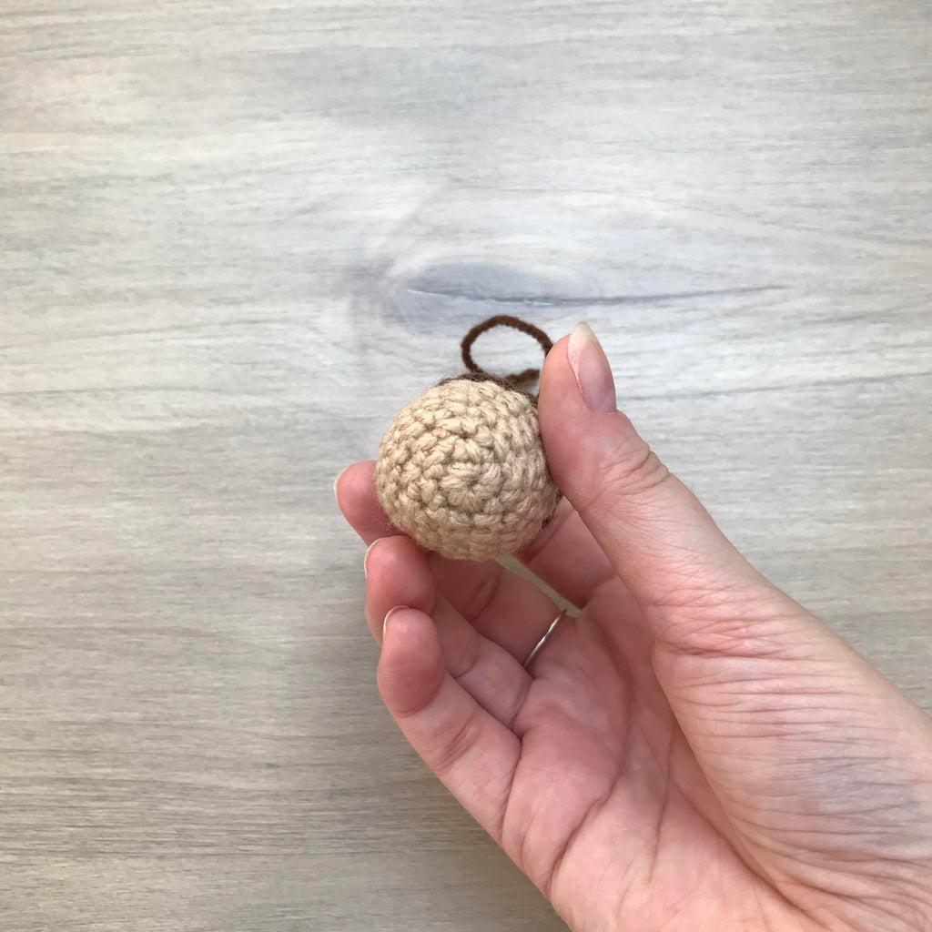 Crochet Acorn Decoration