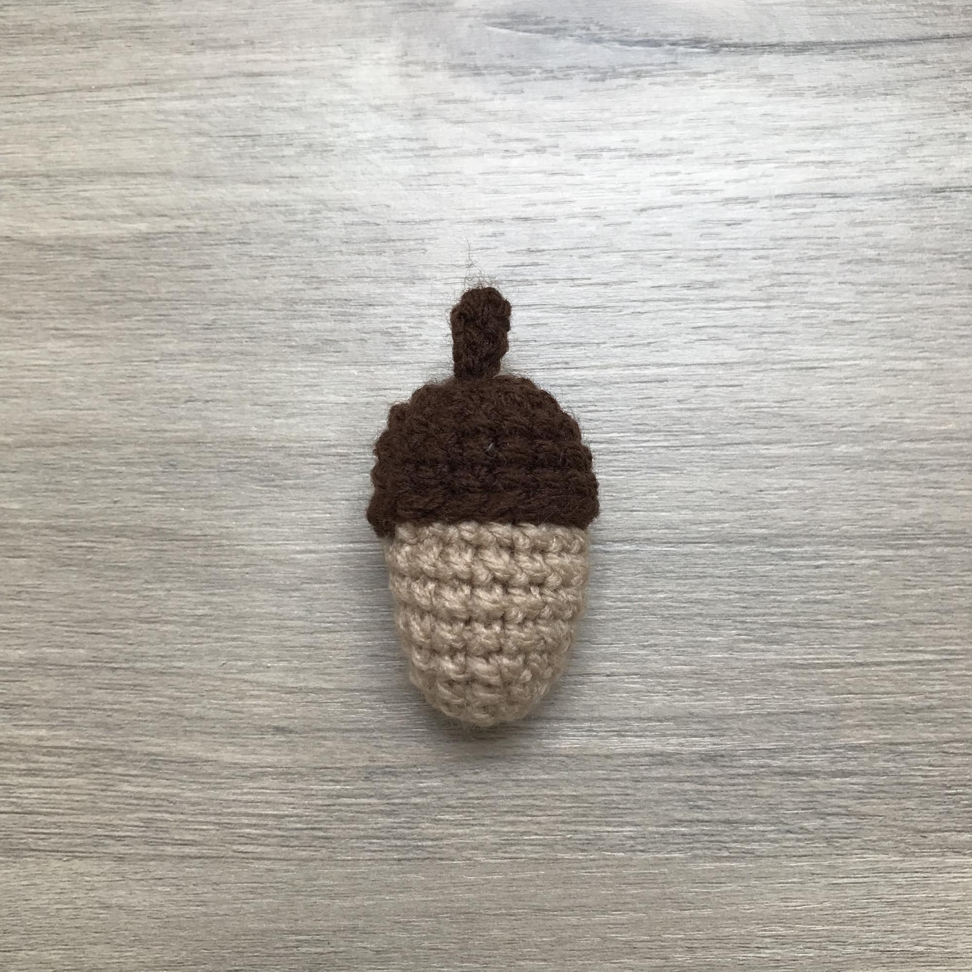 Crochet Acorn Decoration