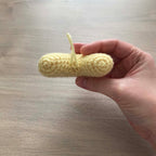 Crochet Pale Yellow Hanging Heart Decoration