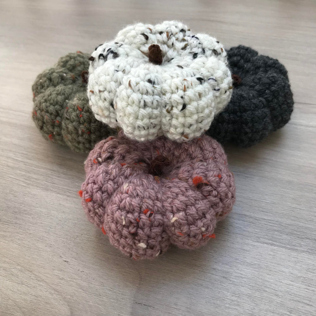 Crochet XL Pumpkin Decoration
