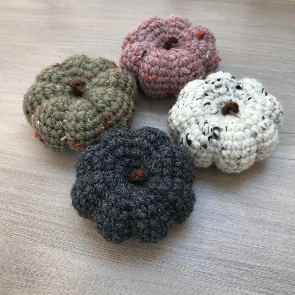 Crochet XL Pumpkin Decoration