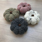 Crochet XL Pumpkin Decoration