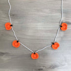 Crochet Halloween Pumpkin Bunting