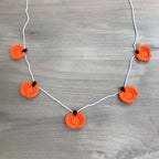 Crochet Halloween Pumpkin Bunting