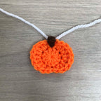 Crochet Halloween Pumpkin Bunting