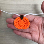 Crochet Halloween Pumpkin Bunting