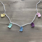Pastel Shades Crochet Bunny Rabbit Bunting