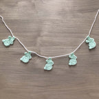 Mint Crochet Bunny Rabbit Bunting