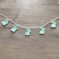 Mint Crochet Bunny Rabbit Bunting
