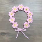 Crochet Daisy Hairbands