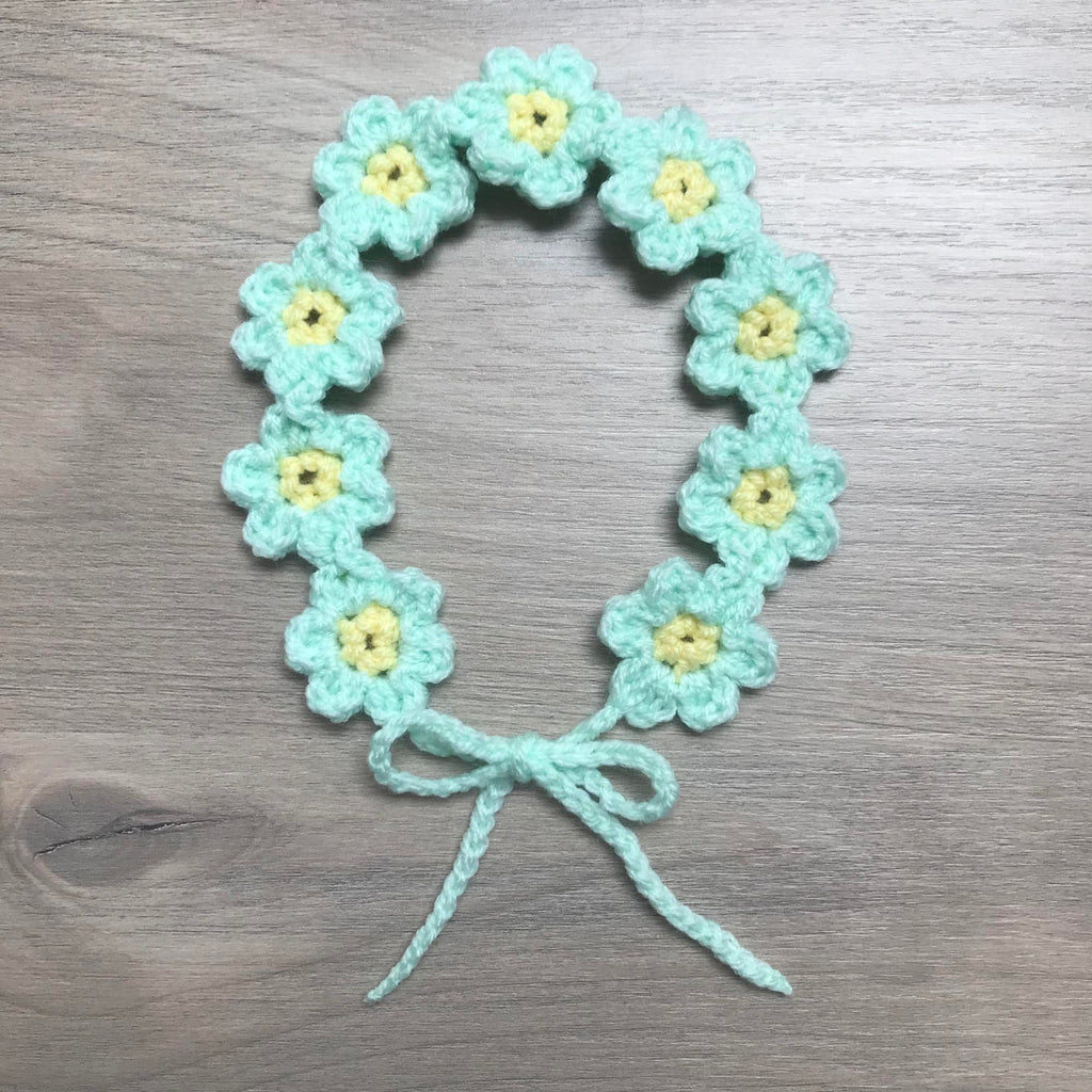 Crochet Daisy Hairbands
