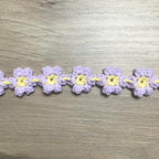 Crochet Daisy Hairbands