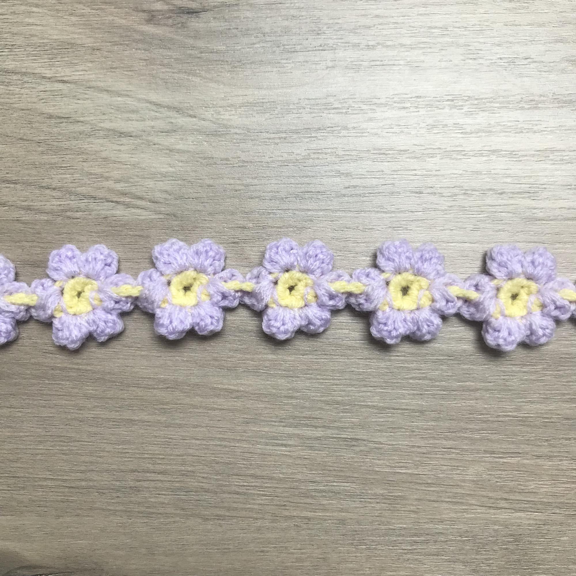 Crochet Daisy Hairbands