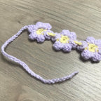 Crochet Daisy Hairbands