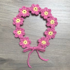 Crochet Daisy Hairbands