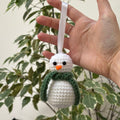 Crochet Snowman Decoration
