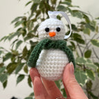Crochet Snowman Decoration