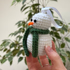 Crochet Snowman Decoration