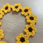 Crochet Sunflower Hairband