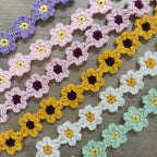Crochet Daisy Hairband