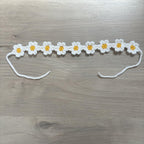 Crochet Daisy Hairband