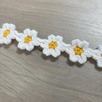 Crochet Daisy Hairband