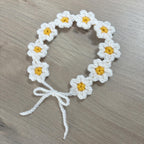 Crochet Daisy Hairband