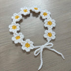 Crochet Daisy Hairband