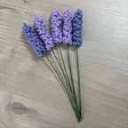 Crochet Faux Lavender Stems