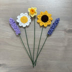 Crochet Faux Lavender Stems
