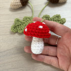 Crochet Acorn, Toadstool and Leaf Bunting