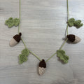 Crochet Acorn and Leaf Bunting