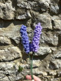 Crochet Faux Lavender Stems