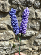 Crochet Faux Lavender Stems