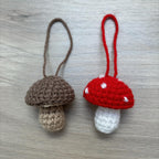 Crochet Toadstool/Mushroom Hanging Decoration