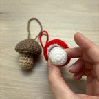 Crochet Toadstool/Mushroom Hanging Decoration