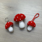 Crochet Toadstool/Mushroom Hanging Decoration
