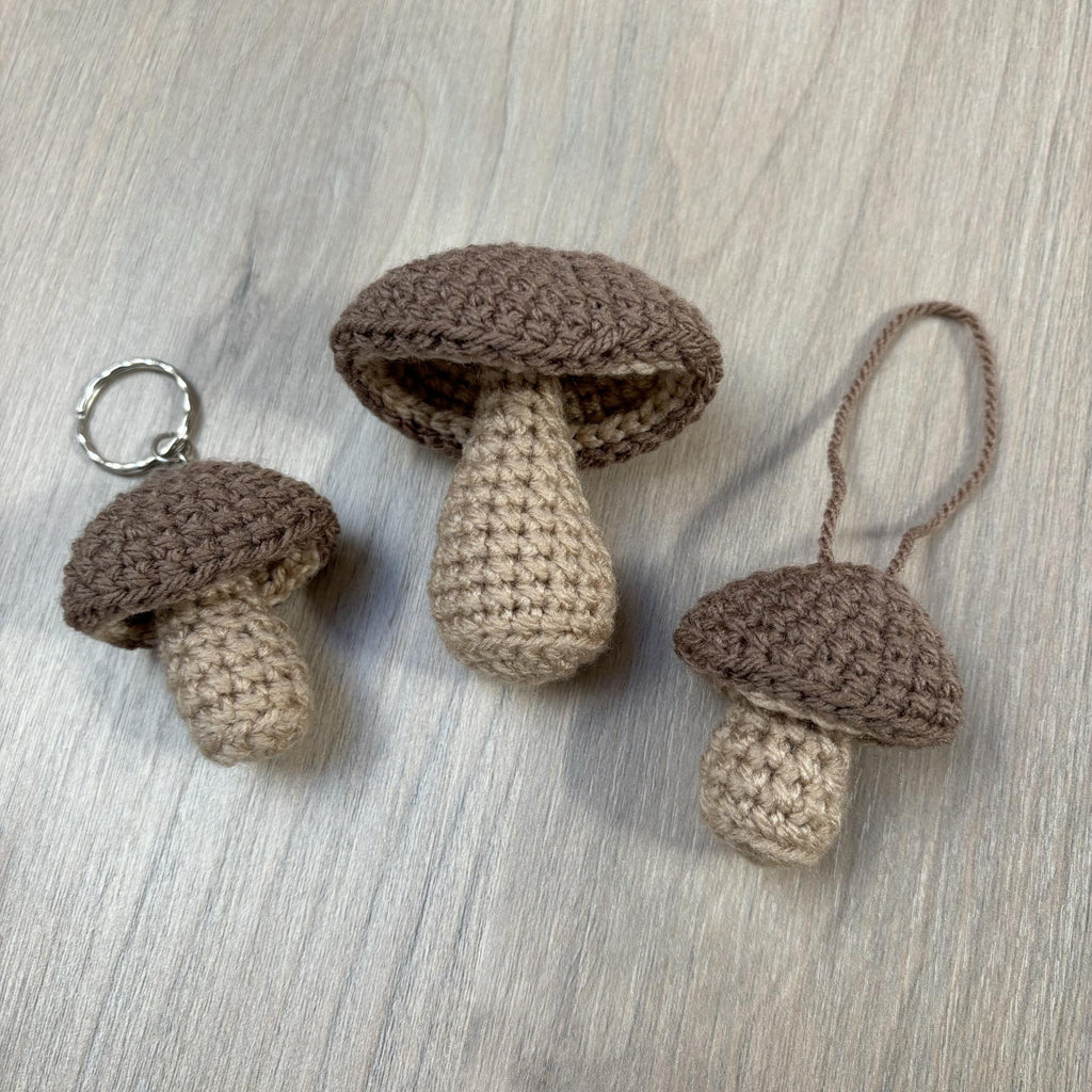 Crochet Toadstool/Mushroom Hanging Decoration