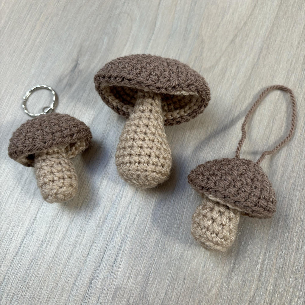 Crochet Mushroom Decoration
