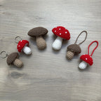 Crochet Mushroom Decoration